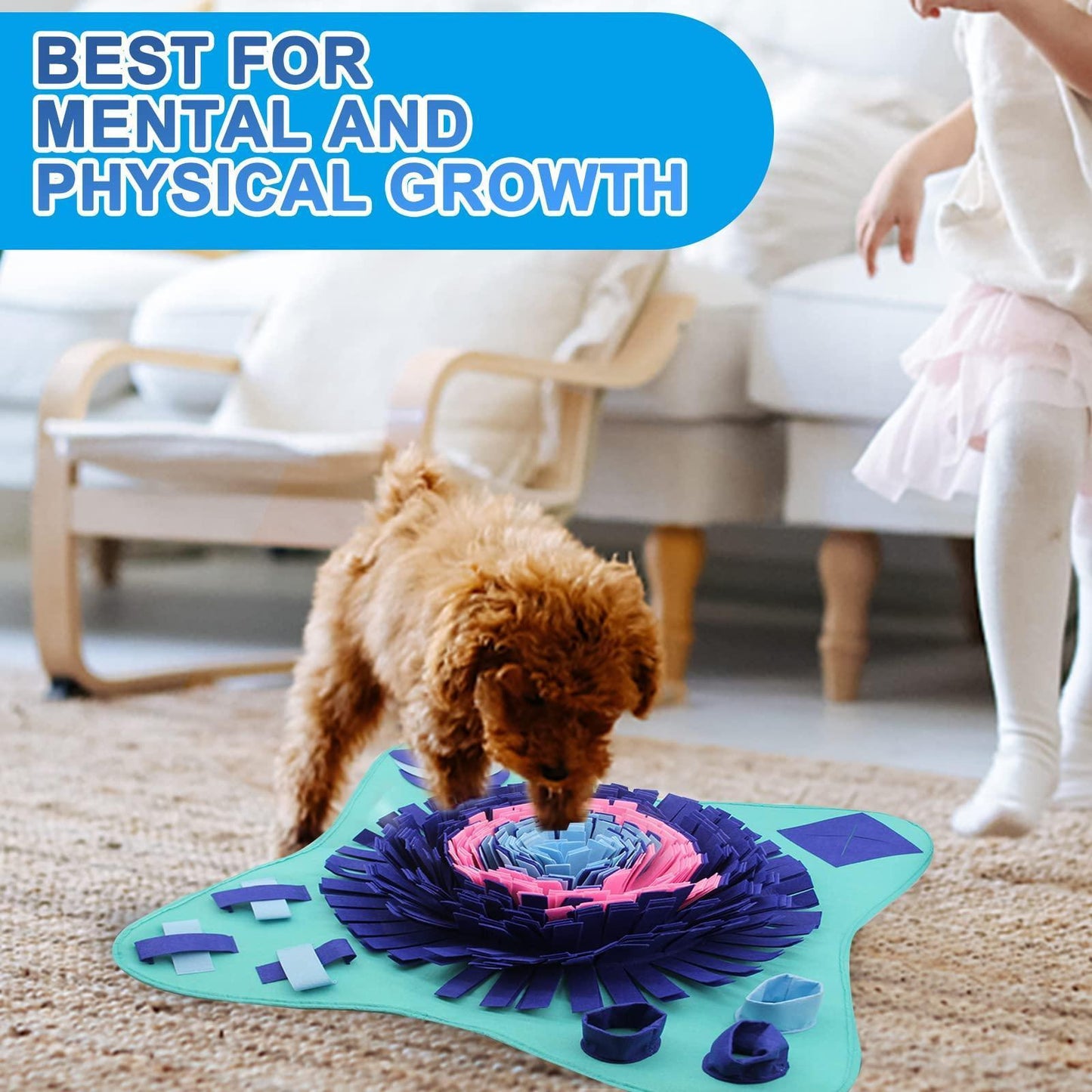 SnuffleQuest Nosework Dog Mat