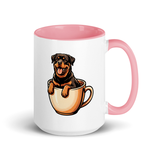 Rottweiler in a Mug Ceramic Mug