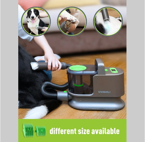 PawVac 4-in-1 Pet Grooming Vacuum Kit