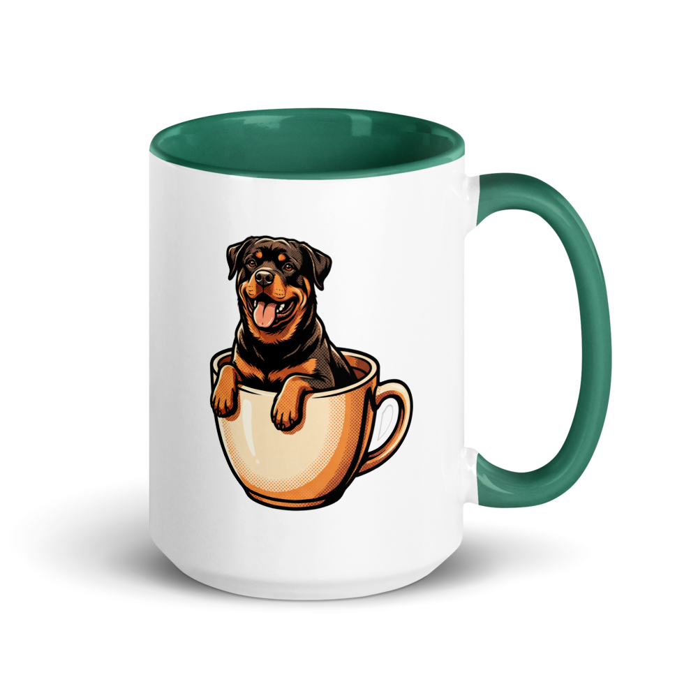 Rottweiler in a Mug Ceramic Mug