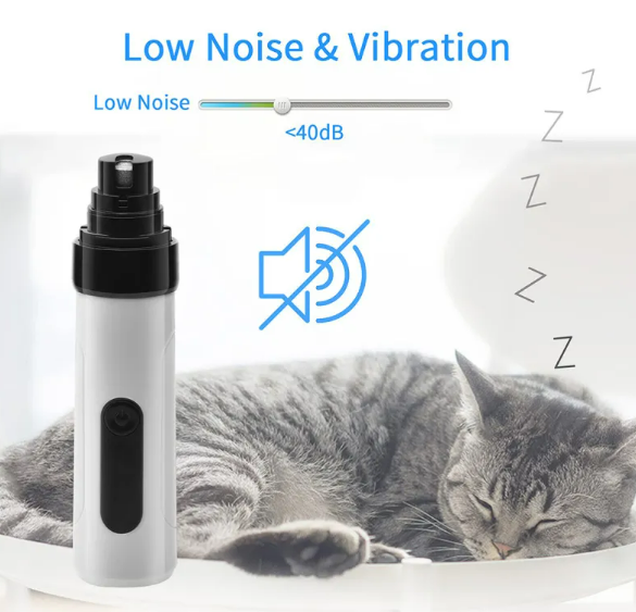 QuietGrind Rechargeable Pet Nail Grinder