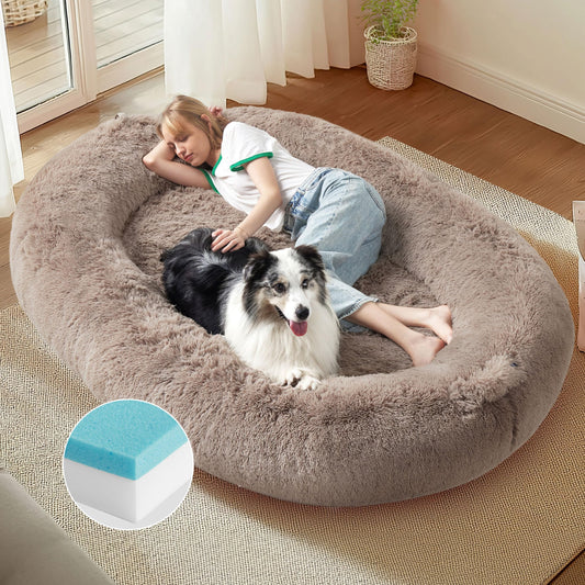 Cuddle Cloud Oversized Human & Dog Bed