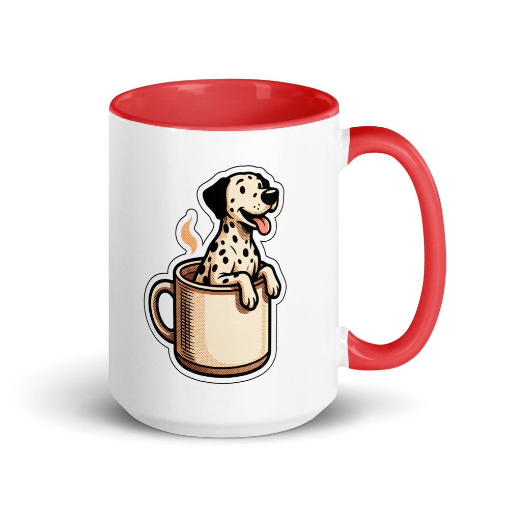 Dalmatian in a Mug Ceramic Mug