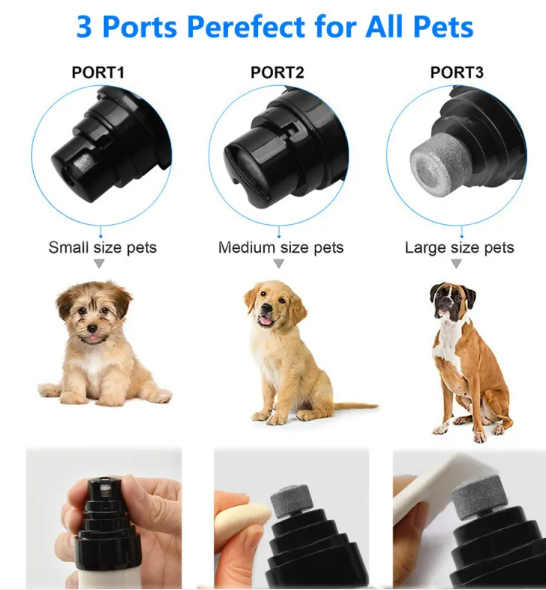 QuietGrind Rechargeable Pet Nail Grinder