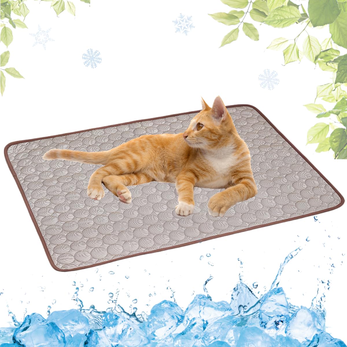 LEZUAN Self-Cooling Dog Mat