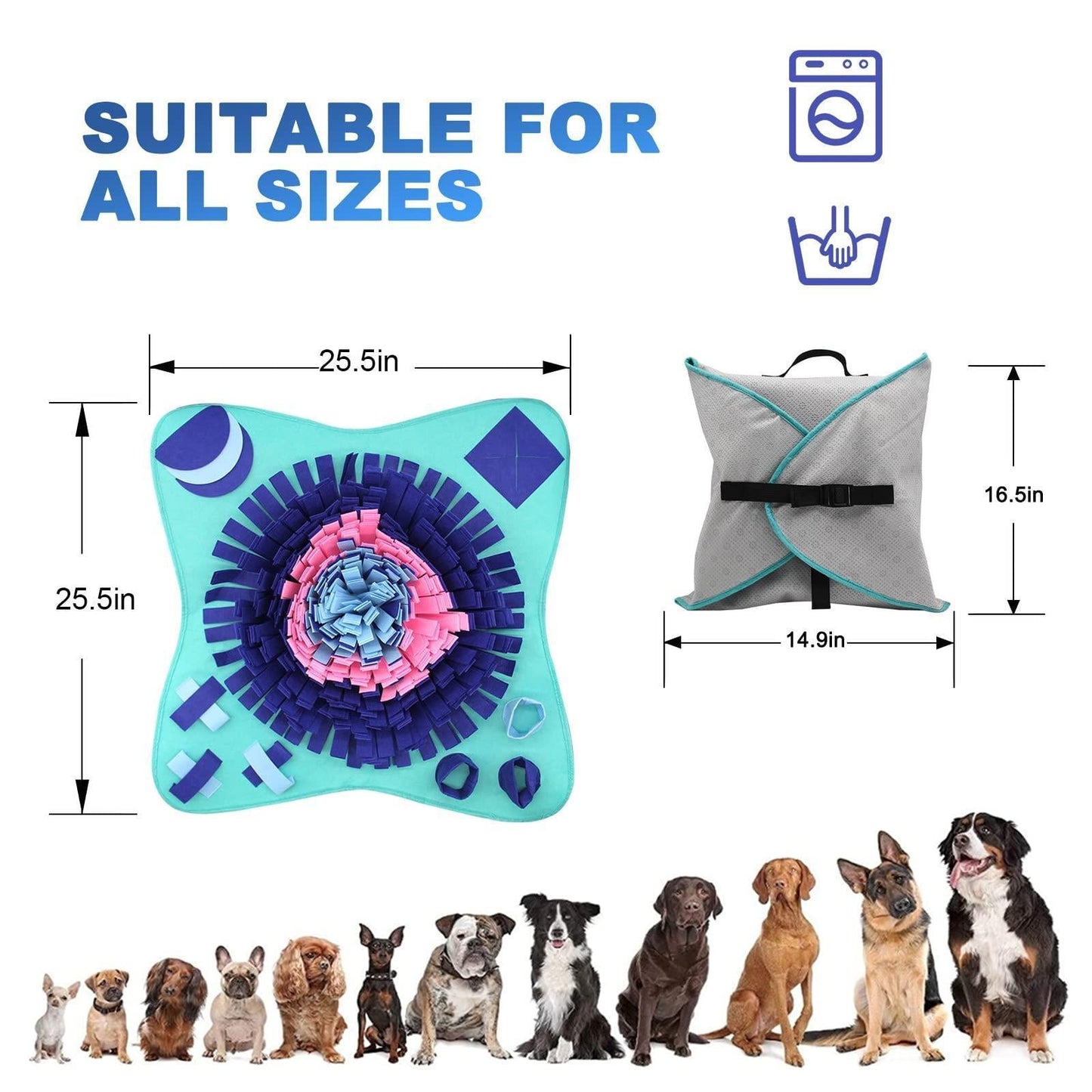SnuffleQuest Nosework Dog Mat