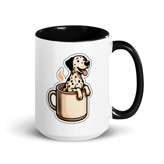 Dalmatian in a Mug Ceramic Mug