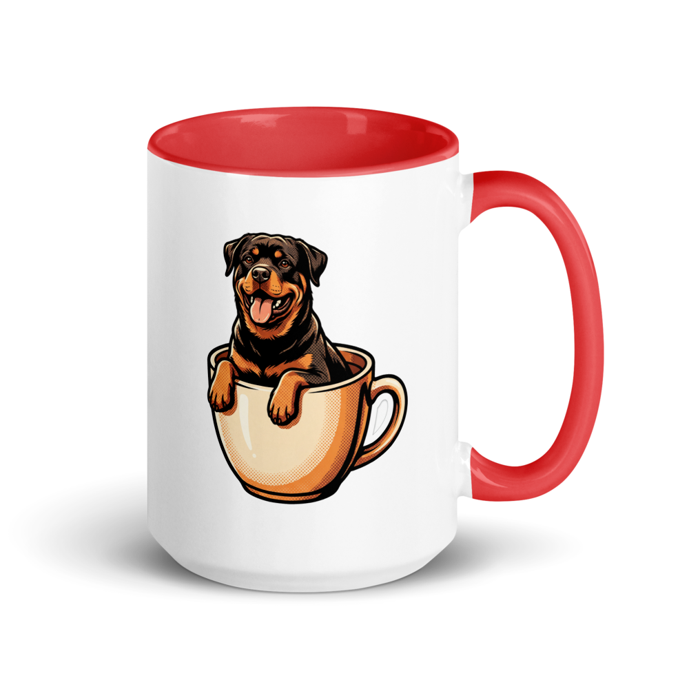 Rottweiler in a Mug Ceramic Mug