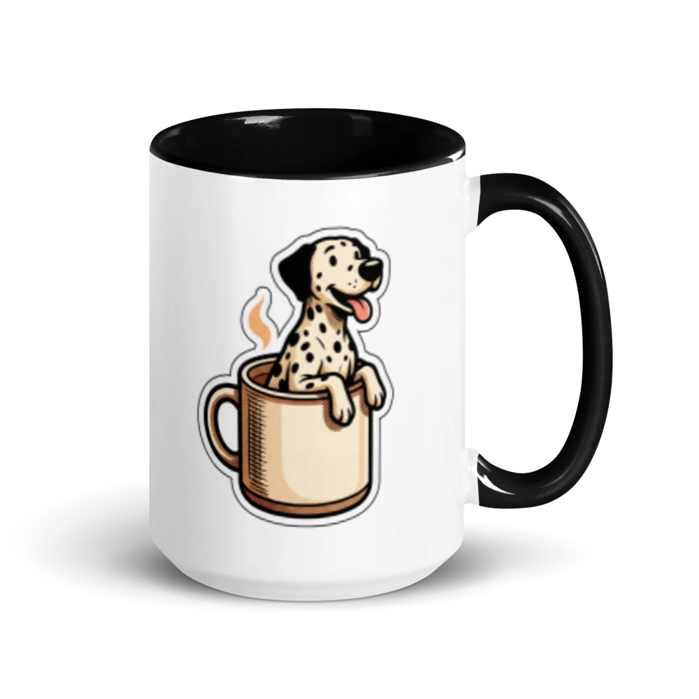 Dalmatian in a Mug Ceramic Mug