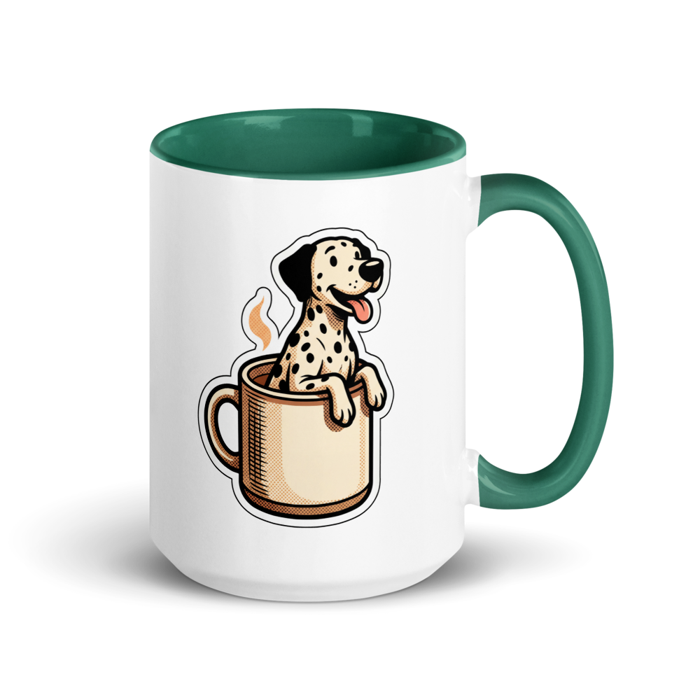 Dalmatian in a Mug Ceramic Mug