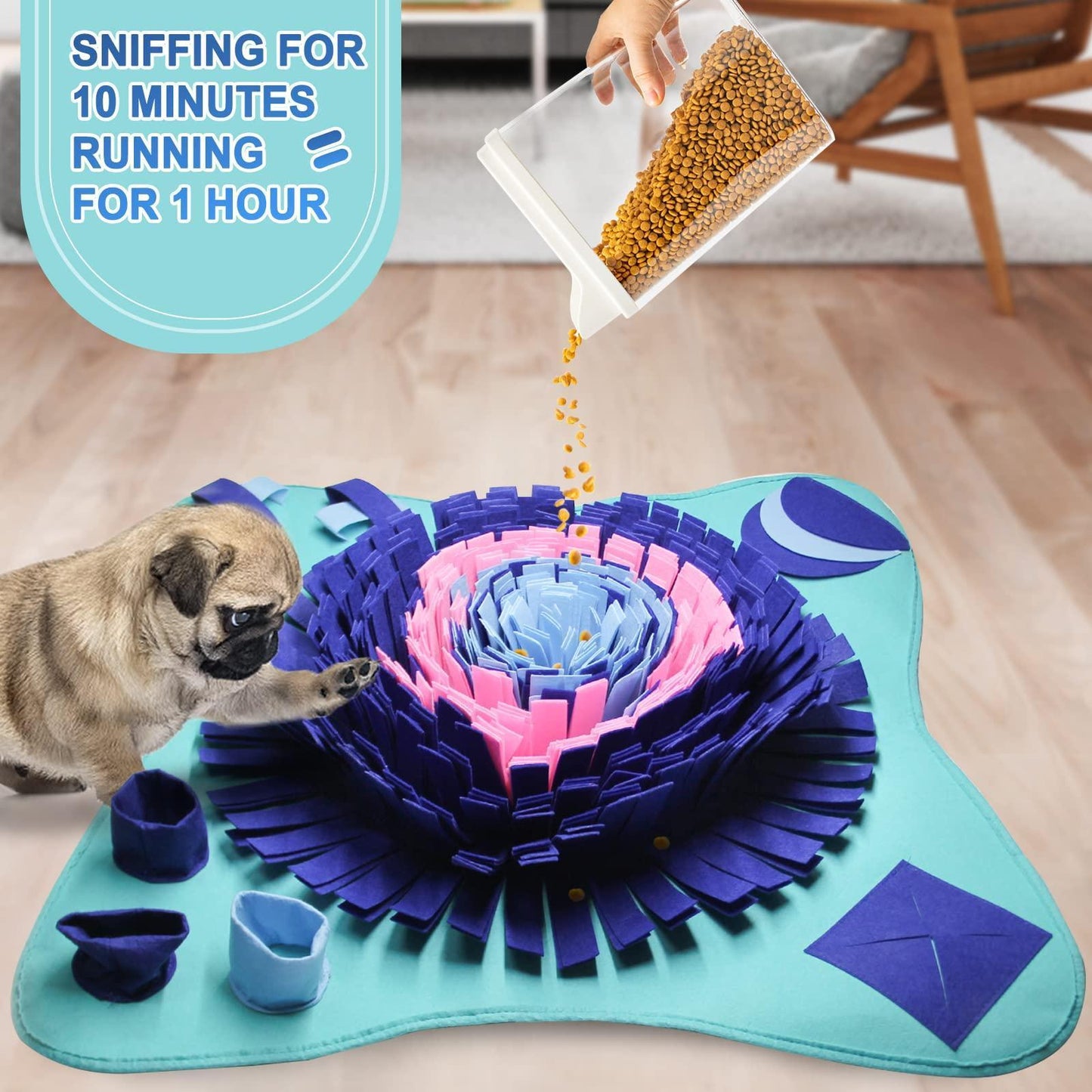 SnuffleQuest Nosework Dog Mat