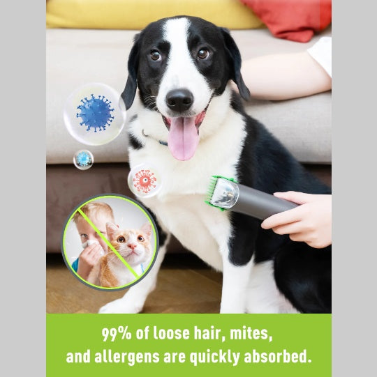 PawVac 4-in-1 Pet Grooming Vacuum Kit