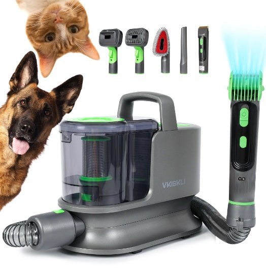 PawVac 4-in-1 Pet Grooming Vacuum Kit